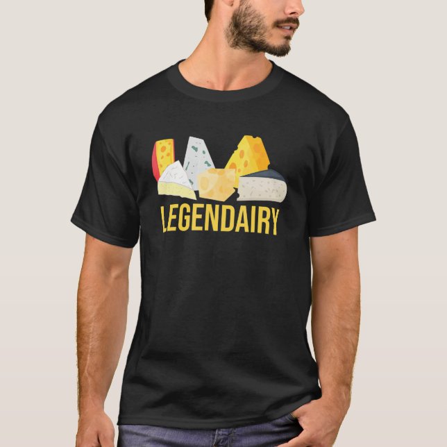 Camiseta Queso lechero legendario queso legendario 2 (Anverso)