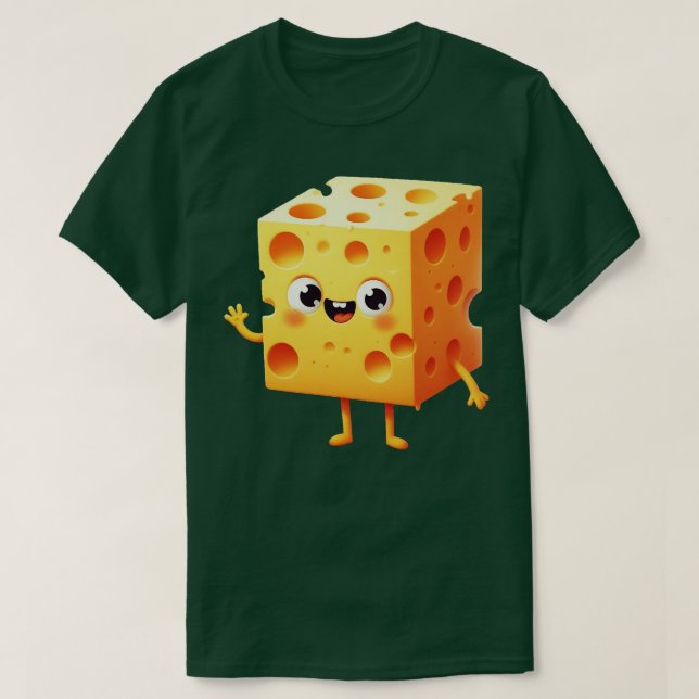 Camiseta Queso lindo (Diseño del anverso)