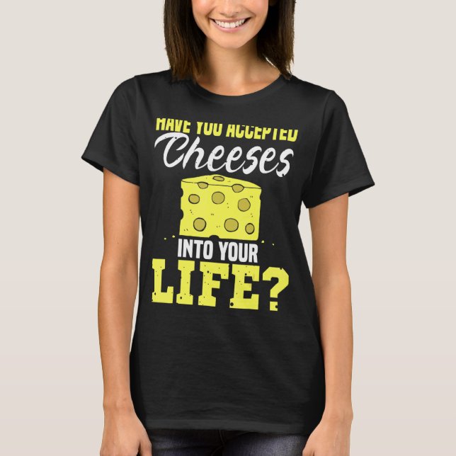 Camiseta Queso Para Comida Quesa (Anverso)