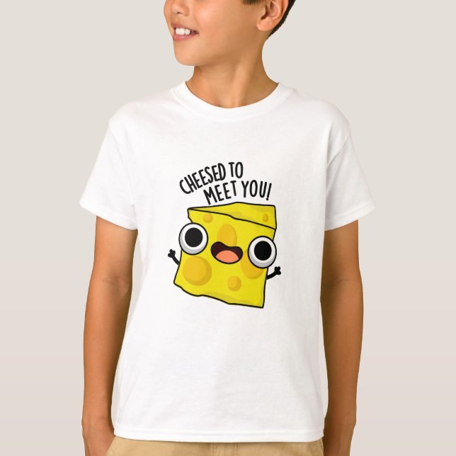 Camiseta Queso Para Conocer A Los Divertidos Comedores (Anverso)