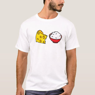 Camiseta Queso y arroz