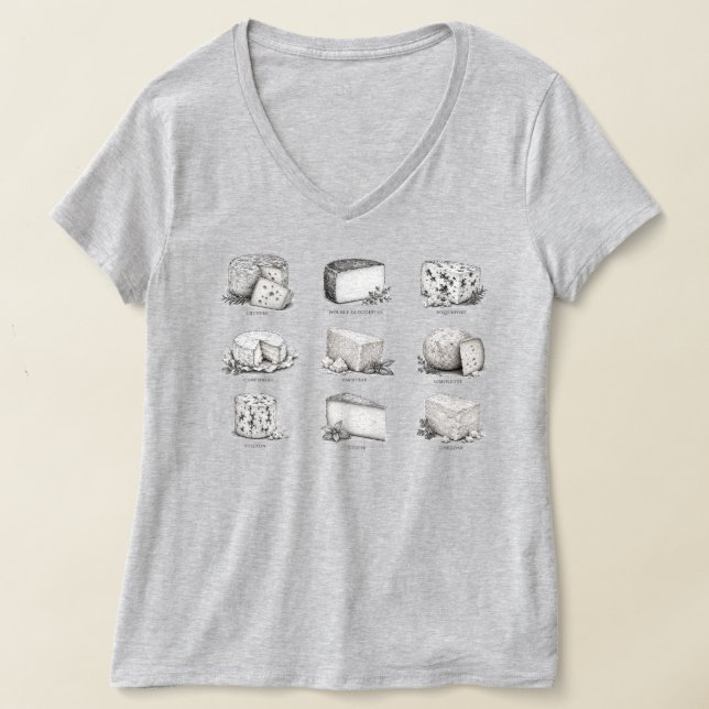 Camiseta Quesos de Todo el Mundo (Distribución )