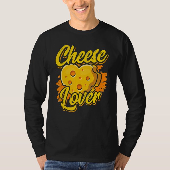 Camiseta Quesos diciendo amor lindo (Anverso)