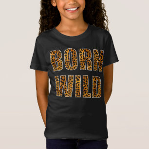 Camiseta Quetah salvaje nacido   Regalo de amante de los an