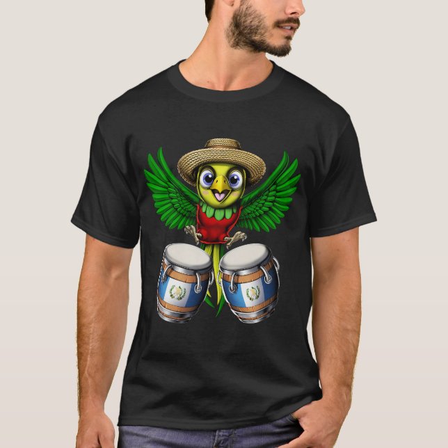 Camiseta Quetzal de Guatemala (Anverso)