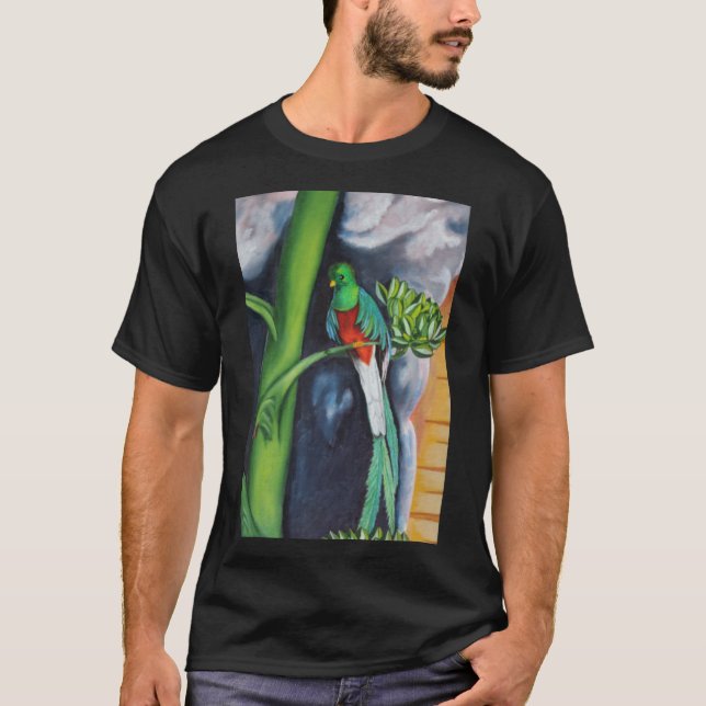 Camiseta Quetzal mexicano (Anverso)