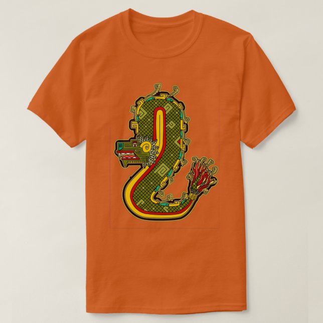 Camiseta Quetzalcoatl (Diseño del anverso)