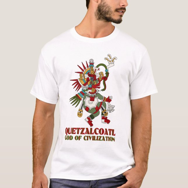Camiseta Quetzalcoatl (Anverso)