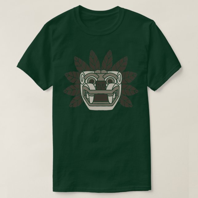 Camiseta Quetzalcoatl Aztec Feathered Serpent Mayan Inca To (Diseño del anverso)