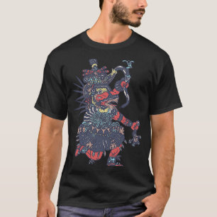Camiseta Quetzalcoatl Azteca Dios del Viento y Aire Azteca