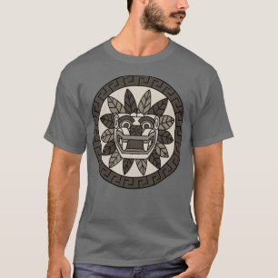 Camiseta Quetzalcoatl Azteca Featheral Inca Maya Serpent