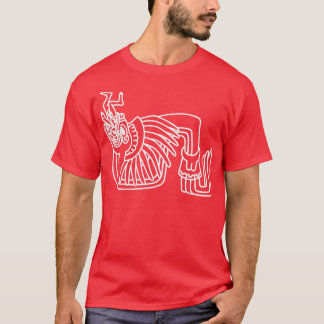 Camiseta Quetzalcoatl Azteca Mayan Feathered Serpent Toltec