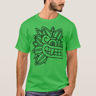 Camiseta Quetzalcoatl Azteca Mayan Feathered Serpent Toltec