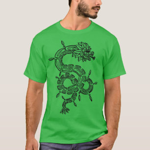 Camiseta Quetzalcoatl Azteca Mayan Feathered Serpent Toltec