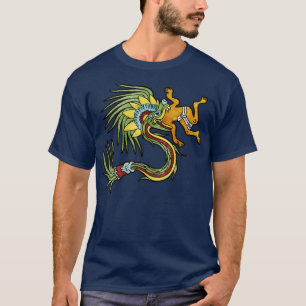Camiseta Quetzalcoatl Azteca Mayan Feathered Serpent Toltec