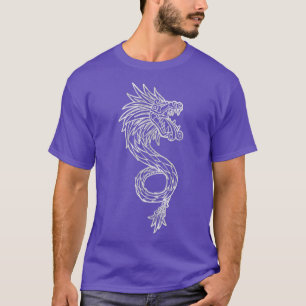 Camiseta Quetzalcoatl Azteca Mayan Feathered Serpent Toltec