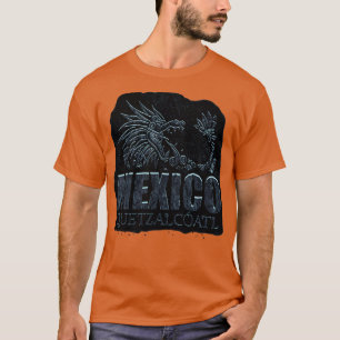 Camiseta Quetzalcoatl Azteca Serpent Maya Inca Toltec Méxic