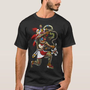 Camiseta Quetzalcoatl Dios Serpiente Azteca