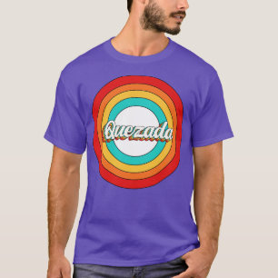 Camiseta Quezada Nombre Shirt Vintage Quezada Circle