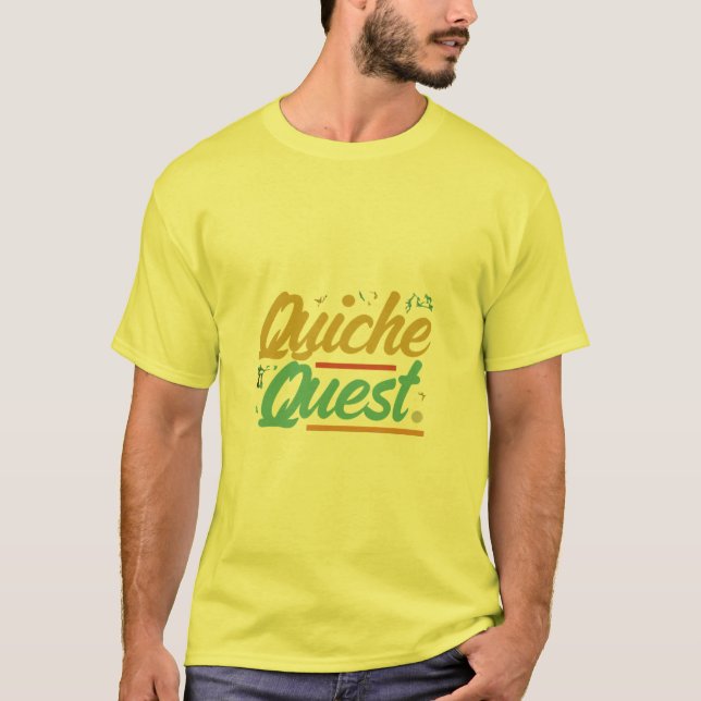 Camiseta "Quiche Quest." (Anverso)