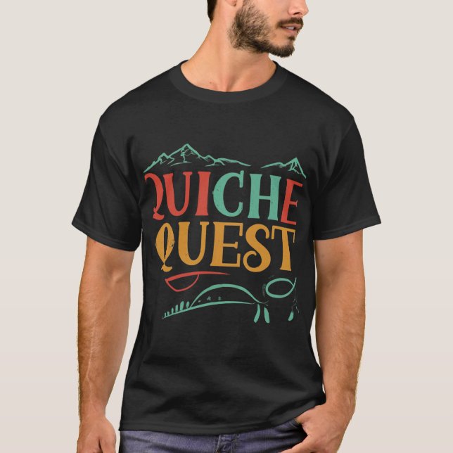 Camiseta Quiche Quest (Anverso)