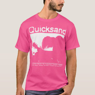 Camiseta Quick sand Fazer Tour Arte de Música Gráfica