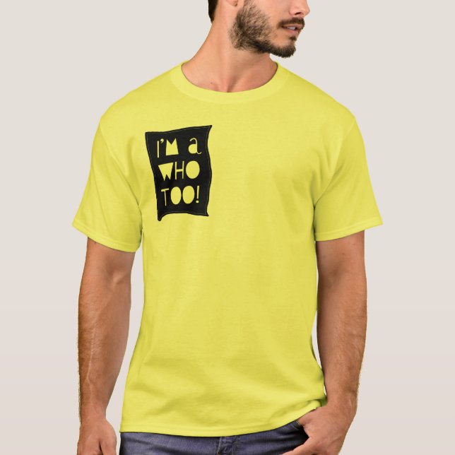 Camiseta ¡Quién! (Anverso)
