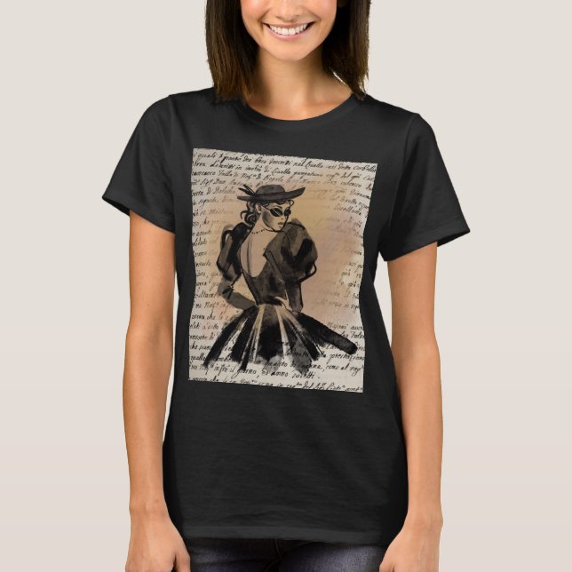 Camiseta ¿Quién? -Camiseta de moda (Anverso)