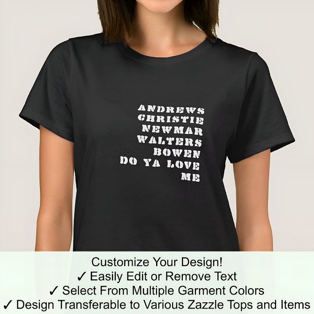 Camiseta Quién comparte mi nombre famoso Celebridad históri (Subido por el creador)