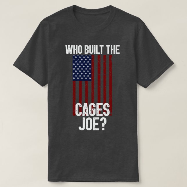 Camiseta Quien Construyó Las Jaulas Joe 3 (Diseño del anverso)