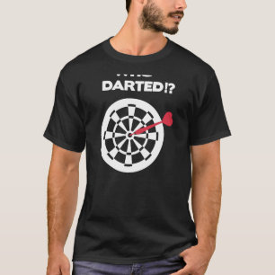 Camiseta Quién Daró Dartboard Y Bullseye Dart 1
