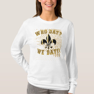 Camiseta ¿Quién dat?/nosotros dat/flor de Lis