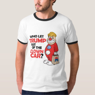Camiseta Quién dejó el triunfo fuera del coche del payaso -
