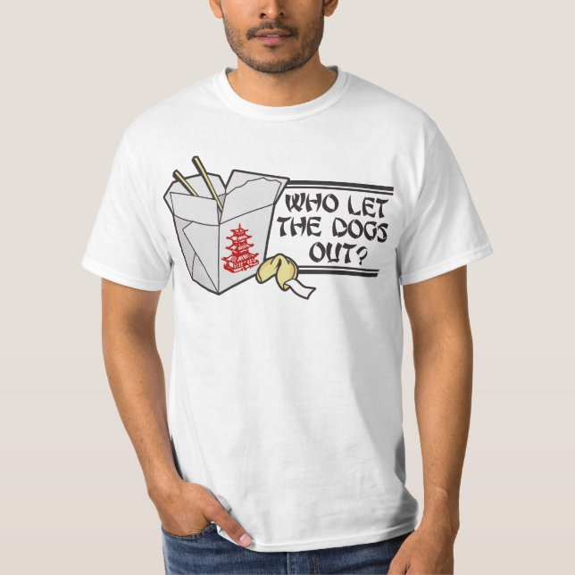 Camiseta Quién dejó los perros hacia fuera (Anverso)