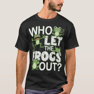 Camiseta ¿Quién Dejó que las Ranas Salieran Amante de Anfib