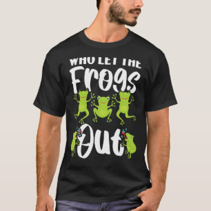 Camiseta Quien Dejó Que Las Ranas Salieran De La Frogga De 