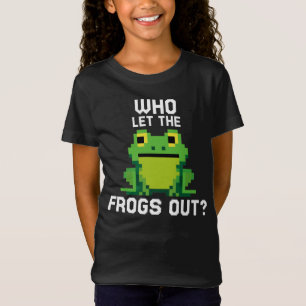 Camiseta Quien Dejó Que Las Ranas Salieran De La Graciosa R