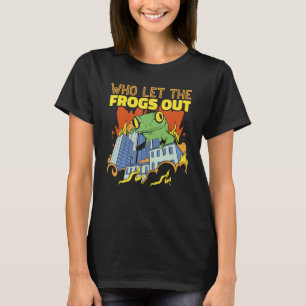 Camiseta Quién Dejó Que Las Ranas Salieran De Las Papas De 