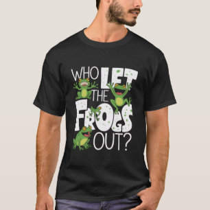 Camiseta ¿Quién Dejó Salir a las Ranas? Loco Amante de Anfi