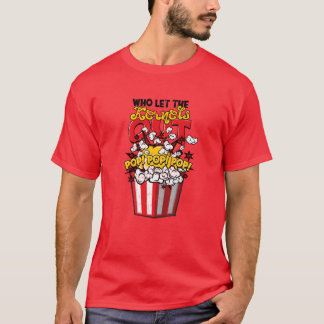 Camiseta Quien Dejó Salir Los Granos Pop Pop Pop humorístic