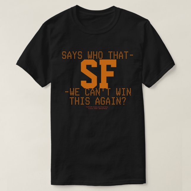 CAMISETA QUIÉN DICE (Diseño del anverso)