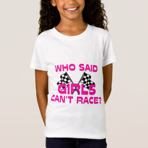 Camiseta ¿Quién dijo que los chicas no pueden competir co