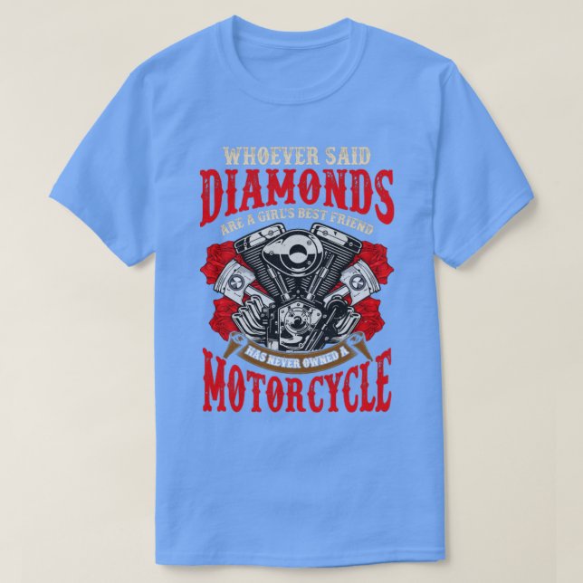 Camiseta Quien Dijo Que Los Diamantes Son Un Chica Que Mejo (Diseño del anverso)
