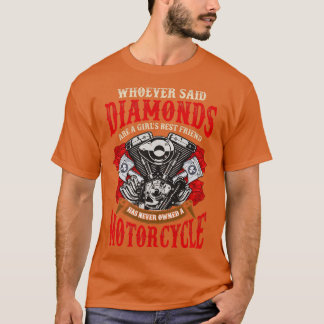 Camiseta Quien Dijo Que Los Diamantes Son Un Chica Que Mejo
