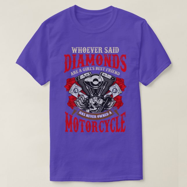 Camiseta Quien Dijo Que Los Diamantes Son Un Chica Que Mejo (Diseño del anverso)