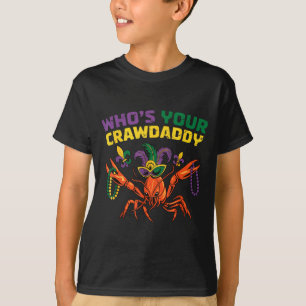 Camiseta ¿Quién es el crawdaddy cangrejo de río bufón cuent