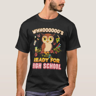 Camiseta ¿Quién es? Estoy listo para la escuela secundaria
