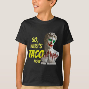Camiseta Quién es Taco Now Pro-trump Divertido Liberal Equi