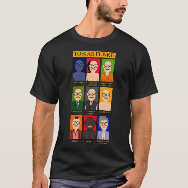 Camiseta ¿Quién es Tobias Funke? (Anverso)