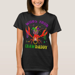 Camiseta ¿Quién es tu cachorro crujiente de perlas de jeste